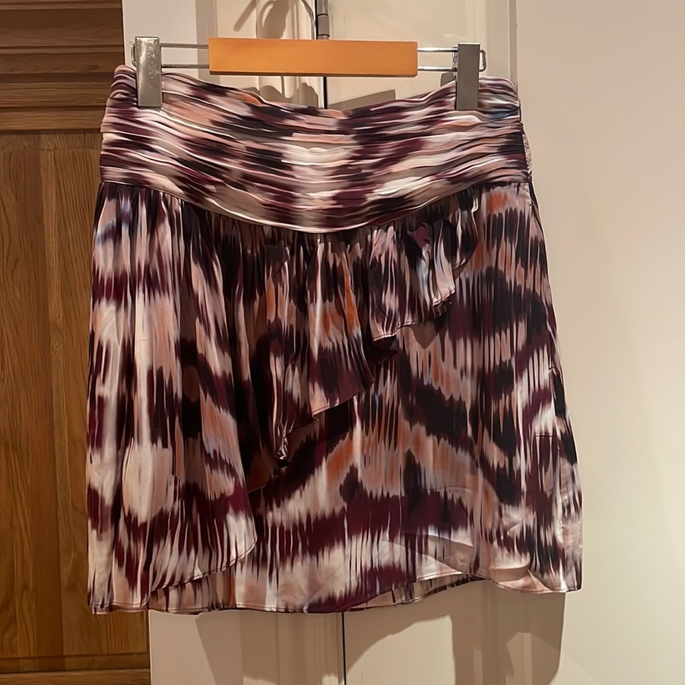 Reiss Multicolor Patterned Skirt